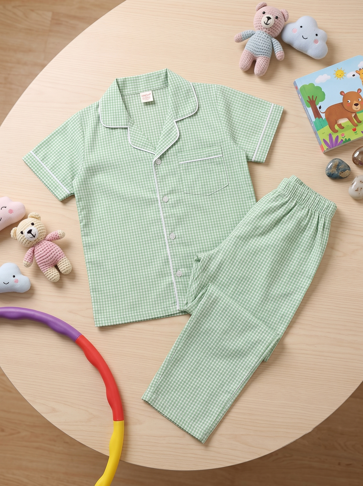 Mint Meadow Checks