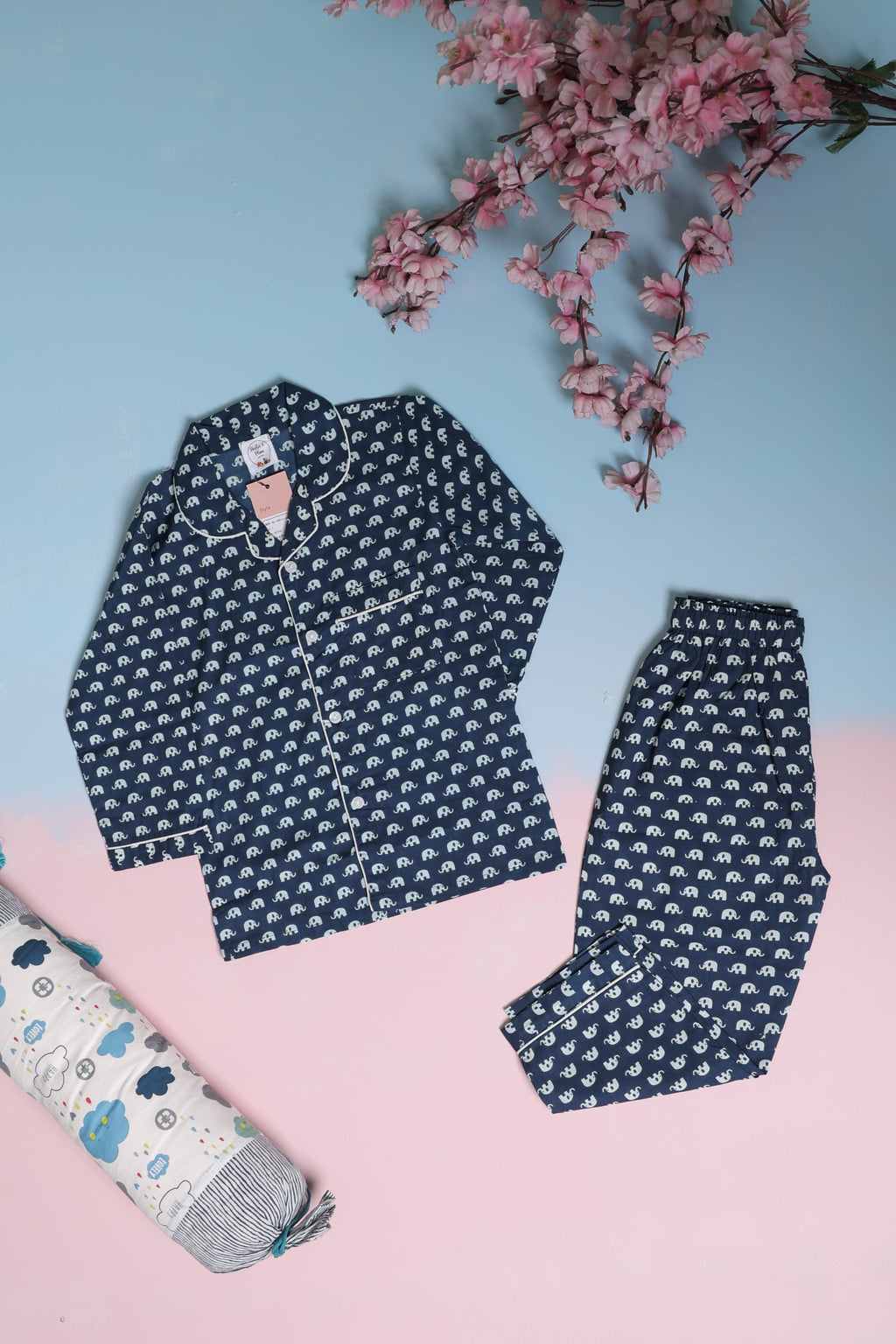 Royal Elephant Night Suit