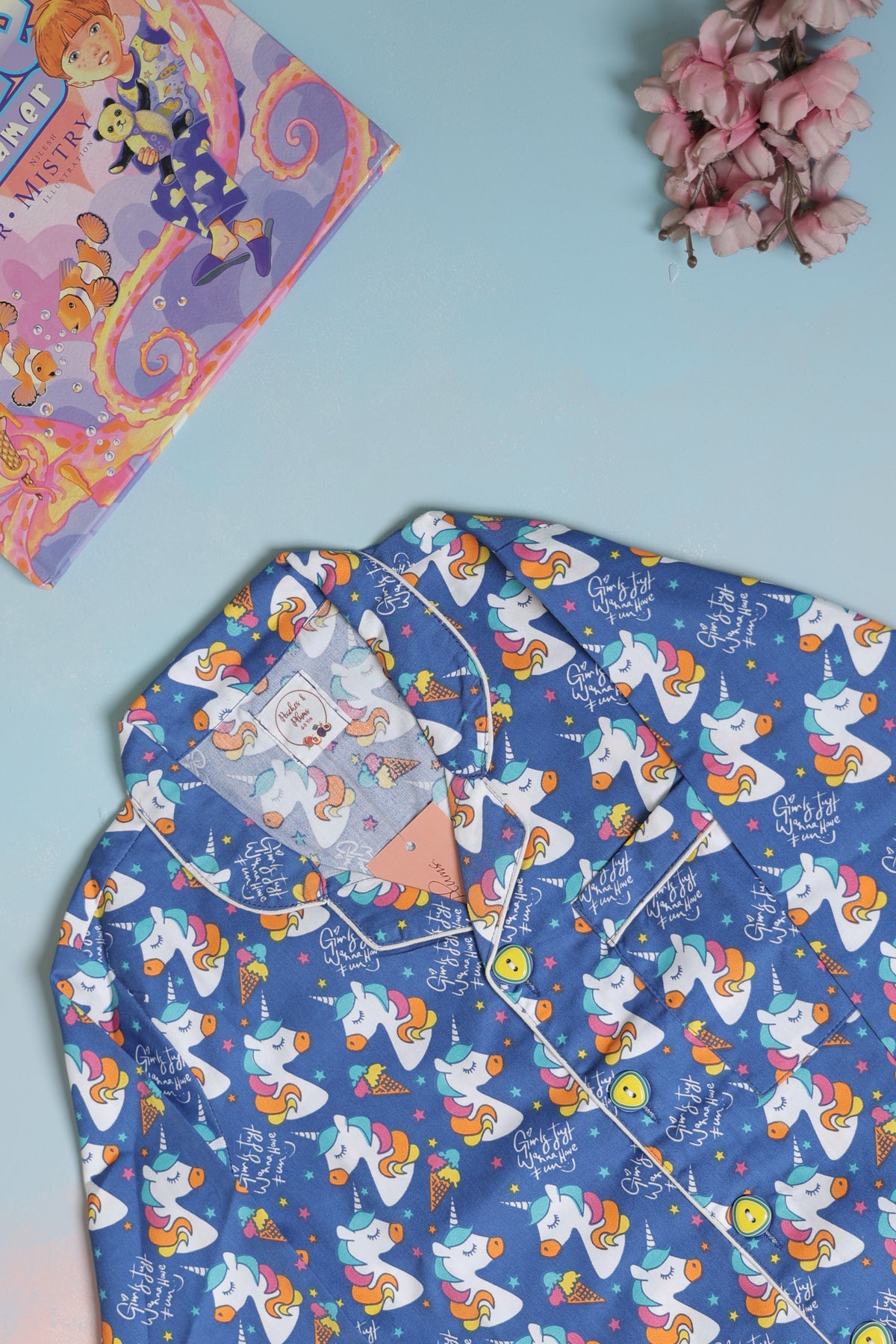Unicorn Wishes Night Suit