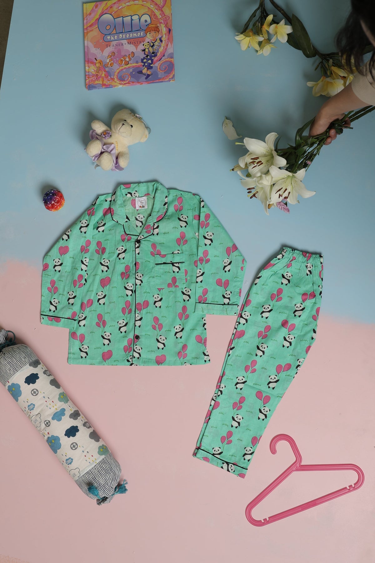 Panda Up & Away Night Suit