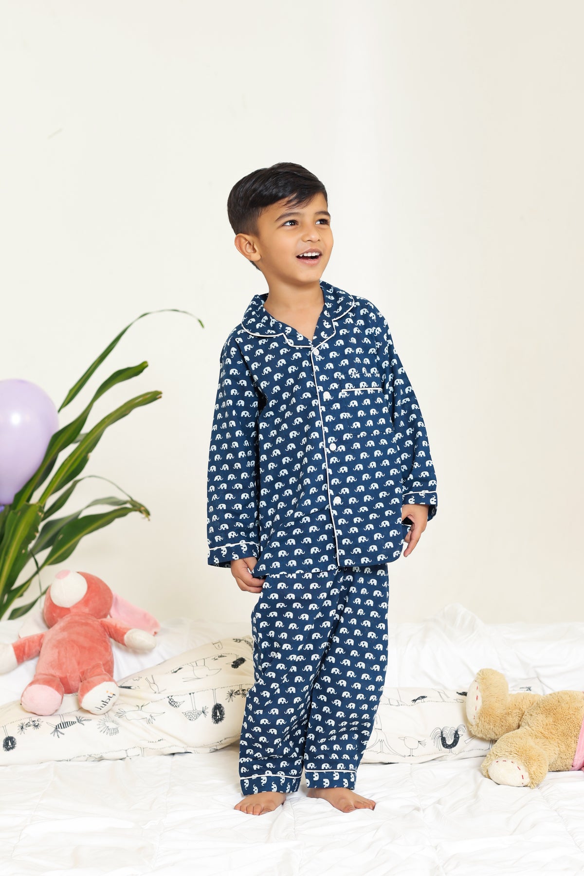 Royal Elephant Night Suit