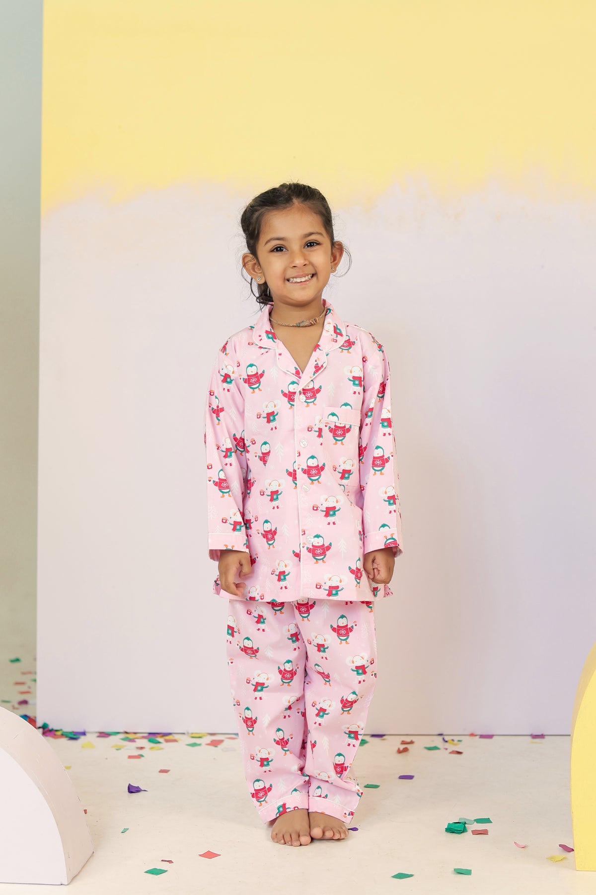 Pretty Penguin Pals Night Suit