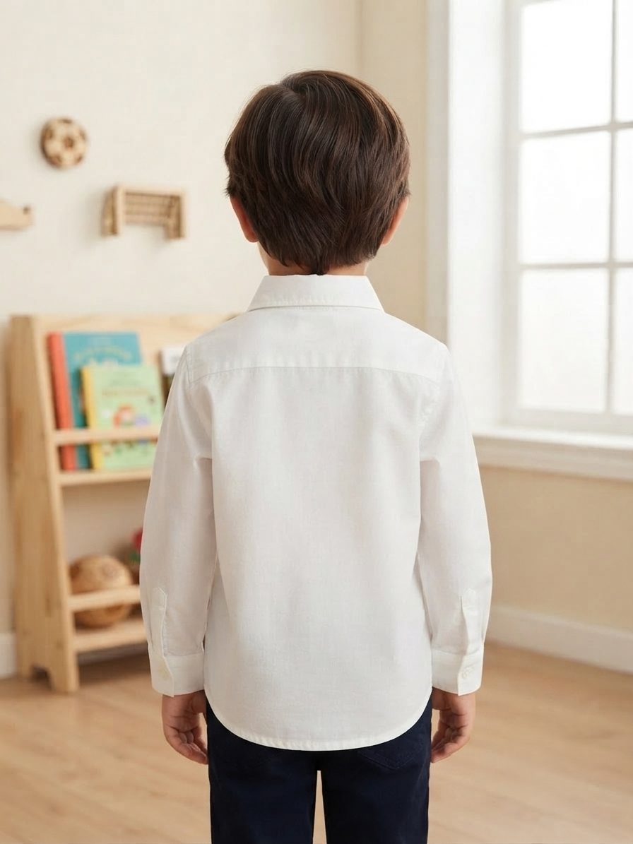 Football Flame Embroidered Shirt