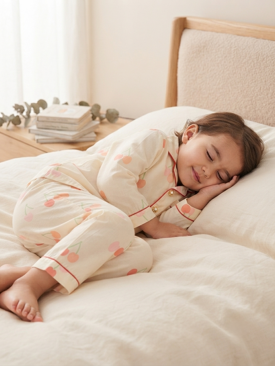 Cherry Sweet Dreams Night Suit
