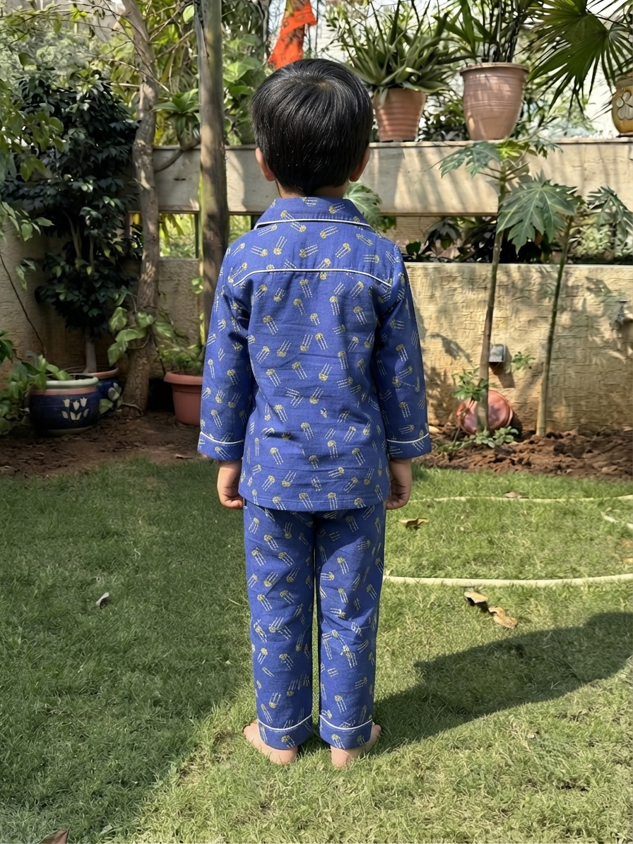 Popcorn Party Night Suit