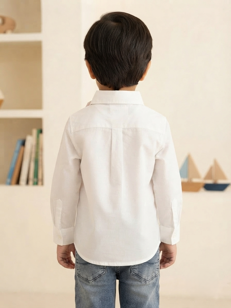 Coastal Charm White Shirt
