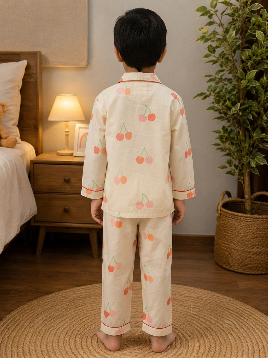 Cherry Sweet Dreams Night Suit