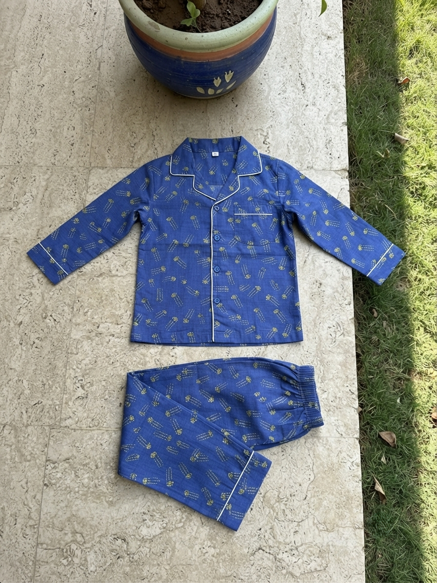 Popcorn Party Night Suit